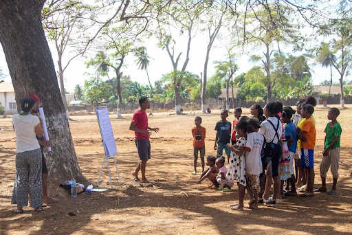 Children training